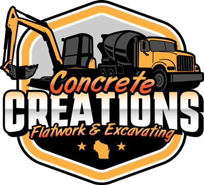 Concrete Creations of Wisconsin logo for the best flatwork and excavation services in Ringle, Antigo, Wausau, and Northeastern WI